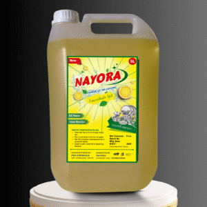 Dishwash Liquid Gel 5 Litre with Lime Fragrance | Dishwash Liquid Infused with the Power of Lemons | Refreshing, Antibacterial & Leaves No Residue