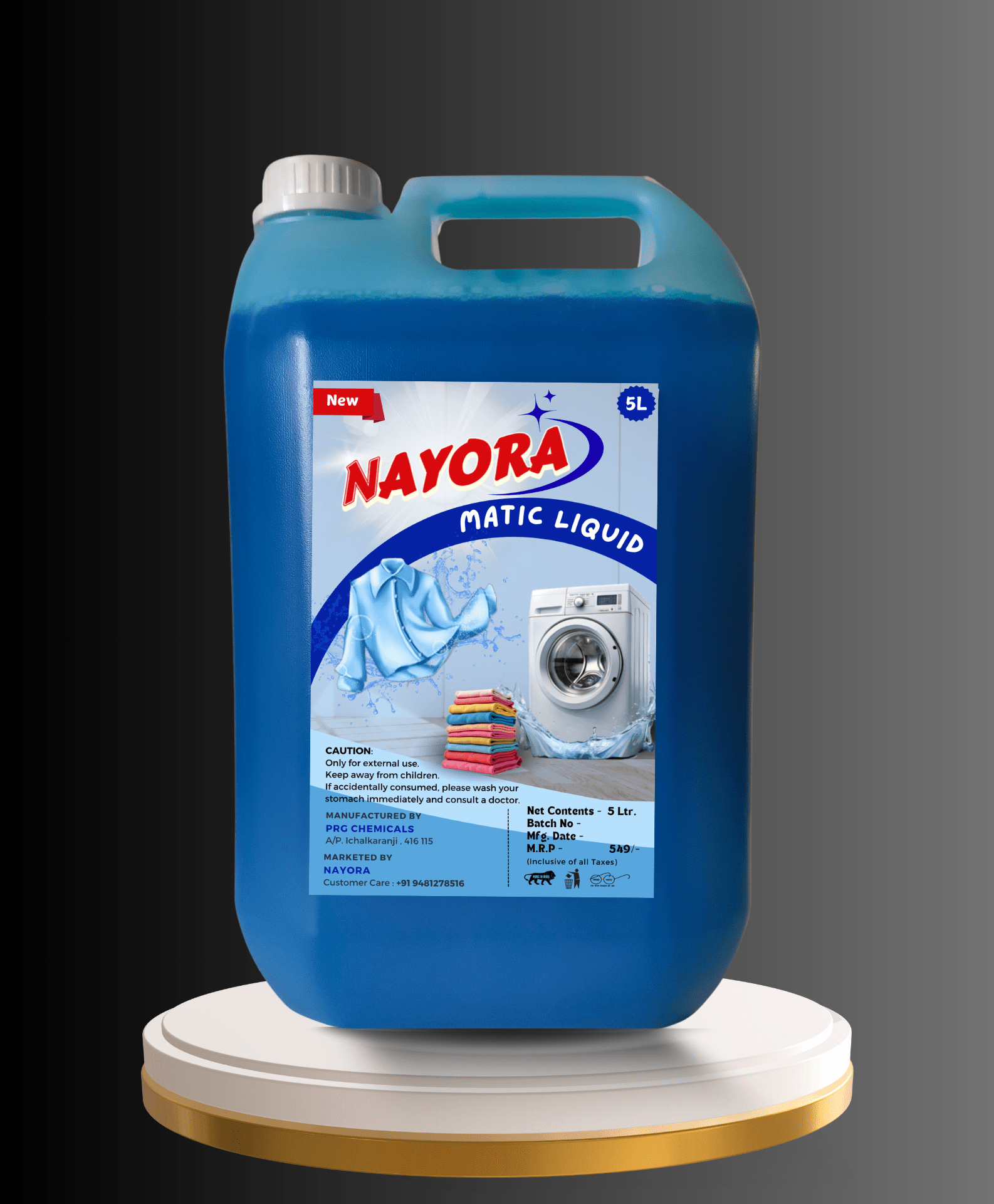 4 in 1 Home Cleaning Combo Pack | 5 Ltr Each (1 Scented Phenyl, 1 Matic Liquid, 1 Toilet Cleaner, 1 Dishwash Liquid) - Image 5