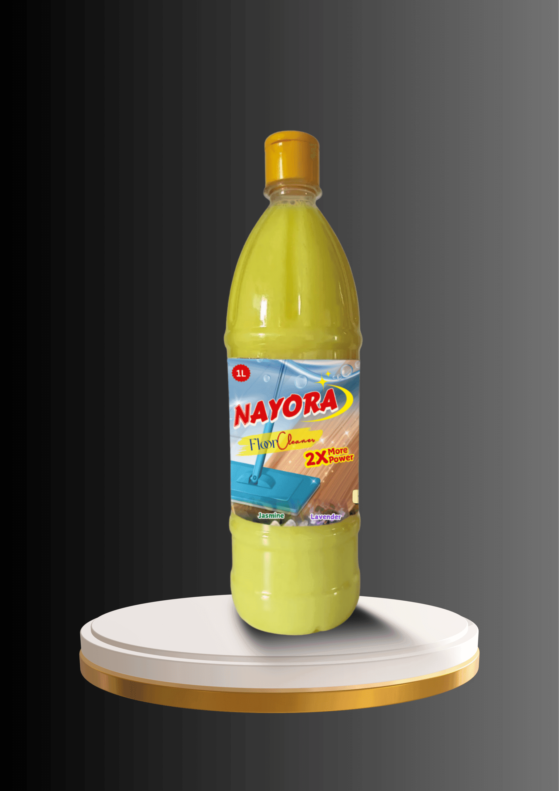 Floor Cleaner 1 Litre | Lemon Fragrance | Suitable for All Floor Cleaner Mops | Kills 99.9% Germs