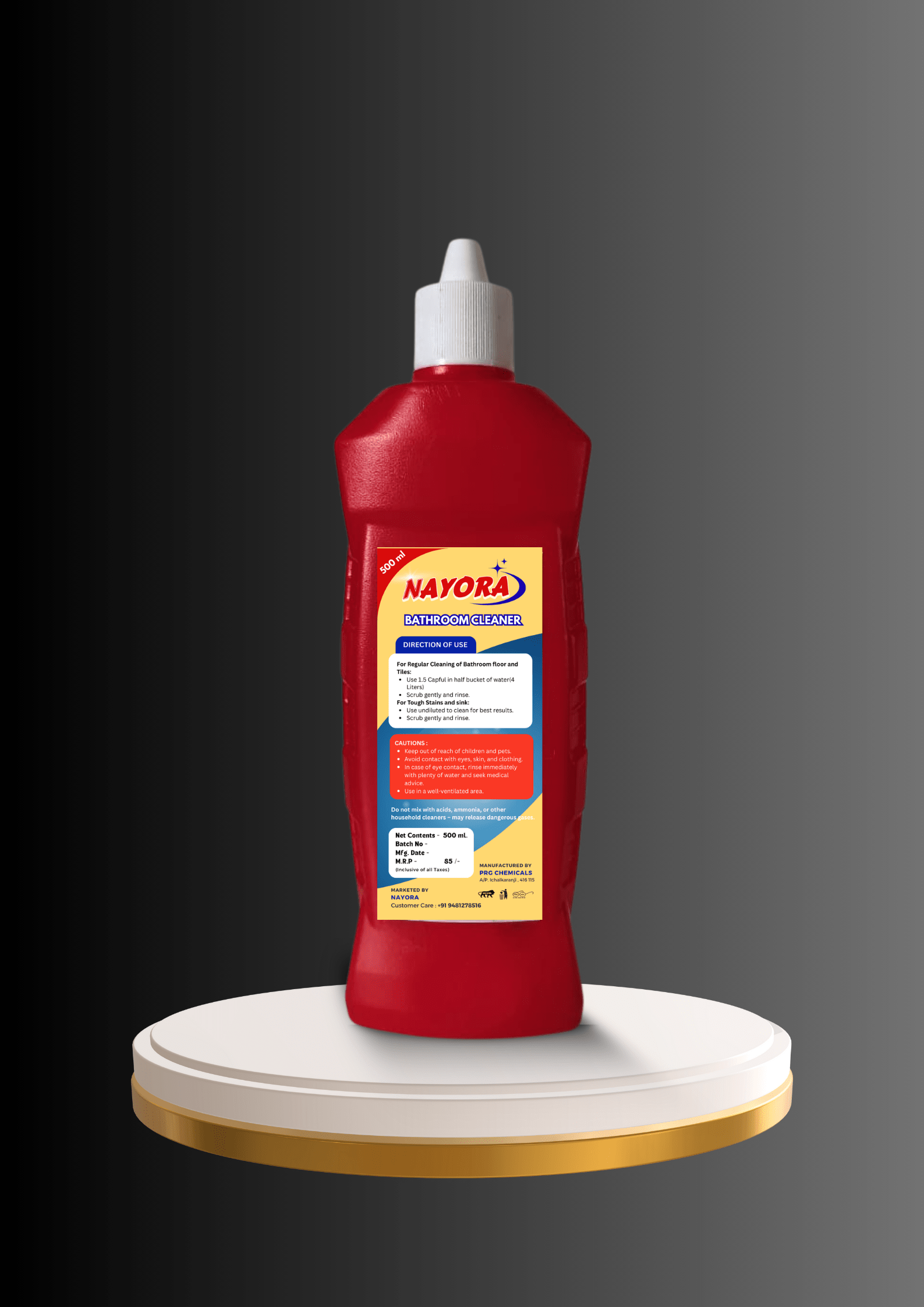 Bathroom Cleaner Liquid - 500 ml | Remove Tough stains - Image 2